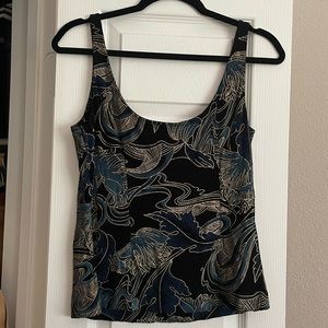 Vintage 2000’s Alex Evening Metallic Tank Top